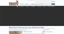 Desktop Screenshot of benjaminsupply.com